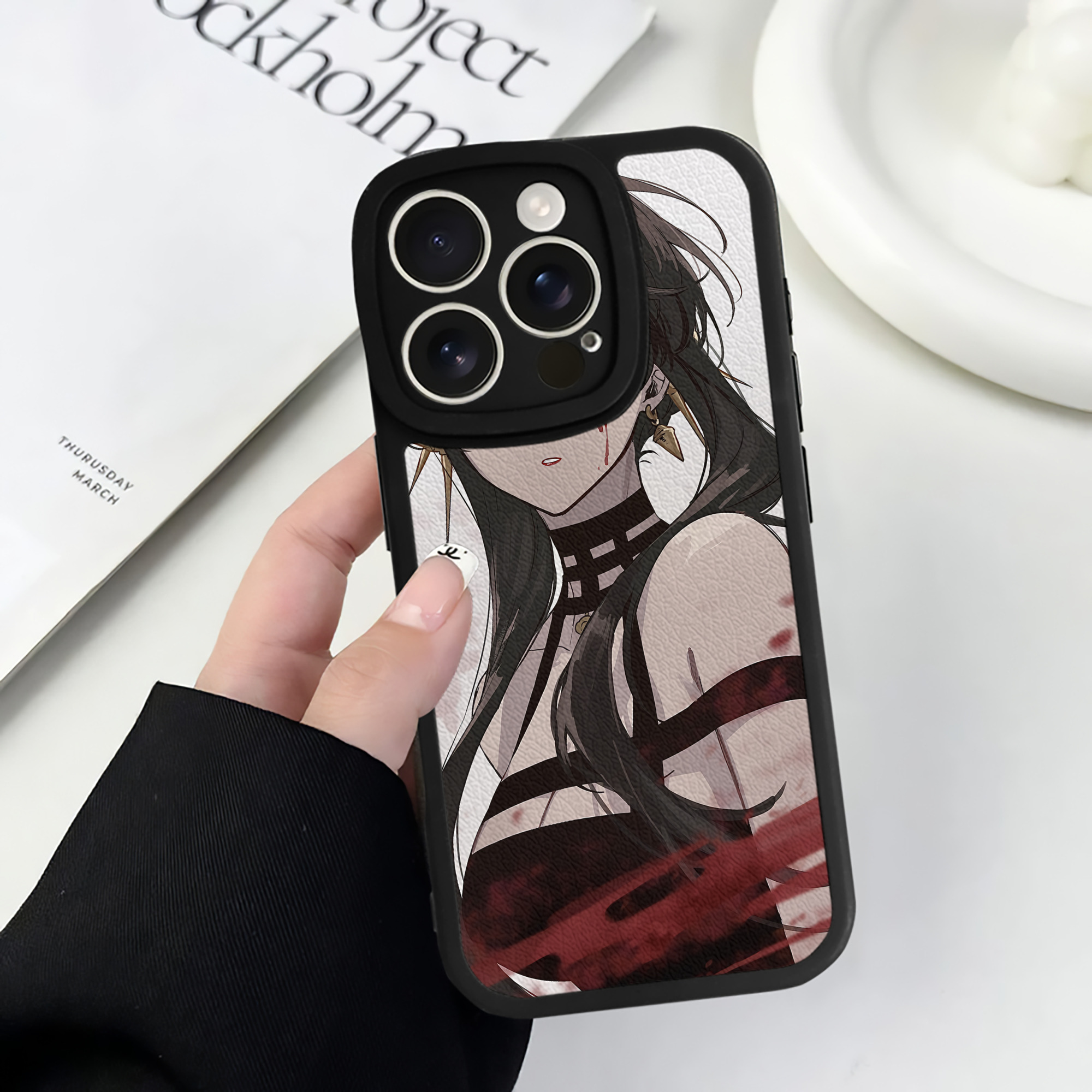 （画像用） SPY×FAMILY间谍家家酒 【iPhone 16シリーズ対応】シリコンスマホケース（レザー調） 材質：シリコン